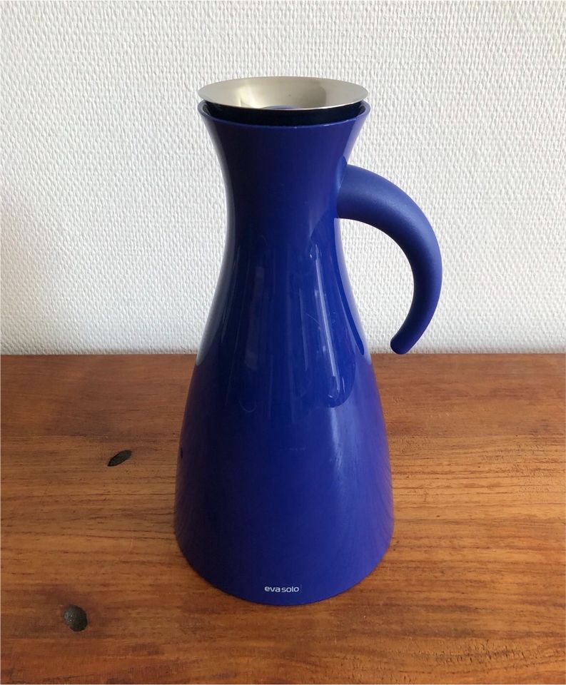 EVA Solo Thermoskanne 1 Liter Isolierkanne Kaffeekanne blau in Heidelberg