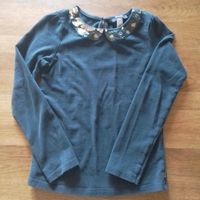 ♡ Okaidi Langarmshirt Glitzer Top T-shirt Shirt Gr.116 Bayern - Aitrang Vorschau