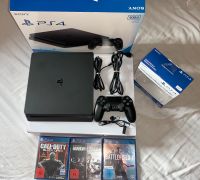 PlayStation 4 Slim mit Zubehör und Spiele Hessen - Lollar Vorschau