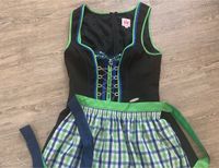 Dirndl 38 Spieth & Wensky schwarz mit grün und blau Baden-Württemberg - Sigmaringen Vorschau