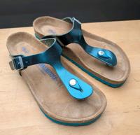 Birkenstock Gizeh türkis NEU Gr. 40 Birkis Sandalen Zehentrenner Kreis Ostholstein - Scharbeutz Vorschau