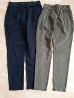 schwarze und oliv grüne Jersey Chino Hose Gr. 146 / 152 Hand made Bayern - Freilassing Vorschau