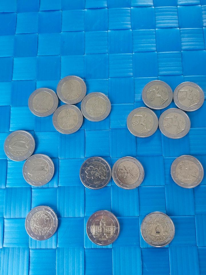 18 x 2 Euro Münzen in Wuppertal