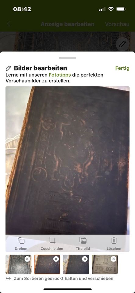 Familienbibel von 1891 Altes u. Neues Testament in Neu Wulmstorf