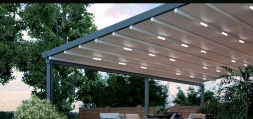 Pergola, flex Terrassendach, Terrassendach ohne Baugenehmigung in Herten