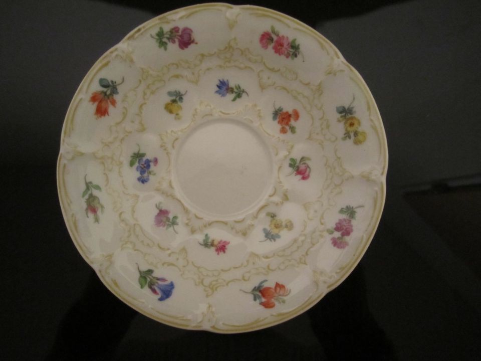 Meissen B Form, Mokka Tassen Unterteller, 1. Wahl, 12,5 cm, 4 St. in Oberhausen