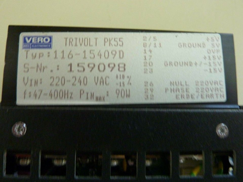 Vero PK55 Trivolt Netzteil, Powersupply 116-15409D in Althegnenberg