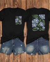 Damen TShirt SHEIN Blumen neu M Baden-Württemberg - Wolfegg Vorschau