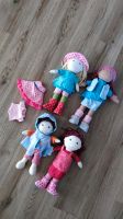 Haba Puppen Familie Set Kleidung Annie Charlotte Clara Hessen - Freigericht Vorschau