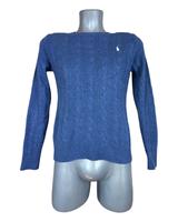 Polo Ralph Lauren Zopfmuster Pullover blau Größe S 1173 Sachsen - Lunzenau Vorschau