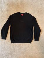Supreme Pique Rundhalsausschnitt (FW18) Schwarz Altona - Hamburg Blankenese Vorschau