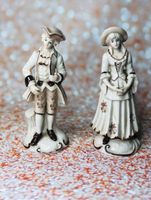 2 Porzellanfiguren, Rokoko Paar, Porzellan, Figur Niedersachsen - Wolfsburg Vorschau