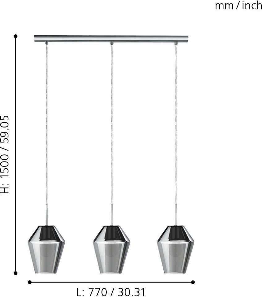 EGLO Pendelleuchte MURMILLO, UVP 183,90€ in Gummersbach