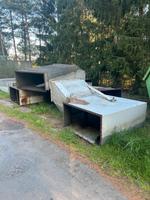 Lüftungsschacht Stahl Blech ddr Schächte Leitung Schrott Sachsen - Langenbernsdorf Vorschau