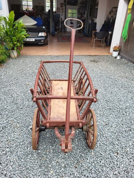 kleiner Handwagen in Schleiz