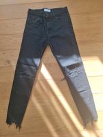 Skinny Jeans Bershka Gr. 38 grau Bayern - Hirschaid Vorschau