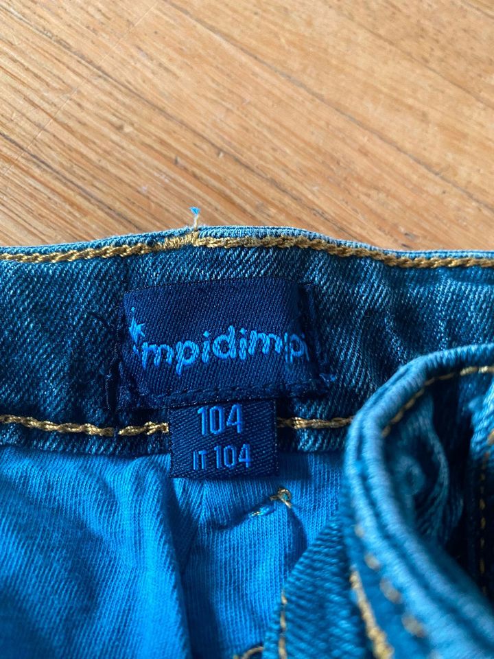 Jeans Hose Jeans Jungen Gr. 104 Impidimpi blau in Lörrach