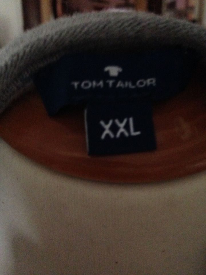 Tom Tailor Pullover langarm hellgrau XXL NEU in Selent