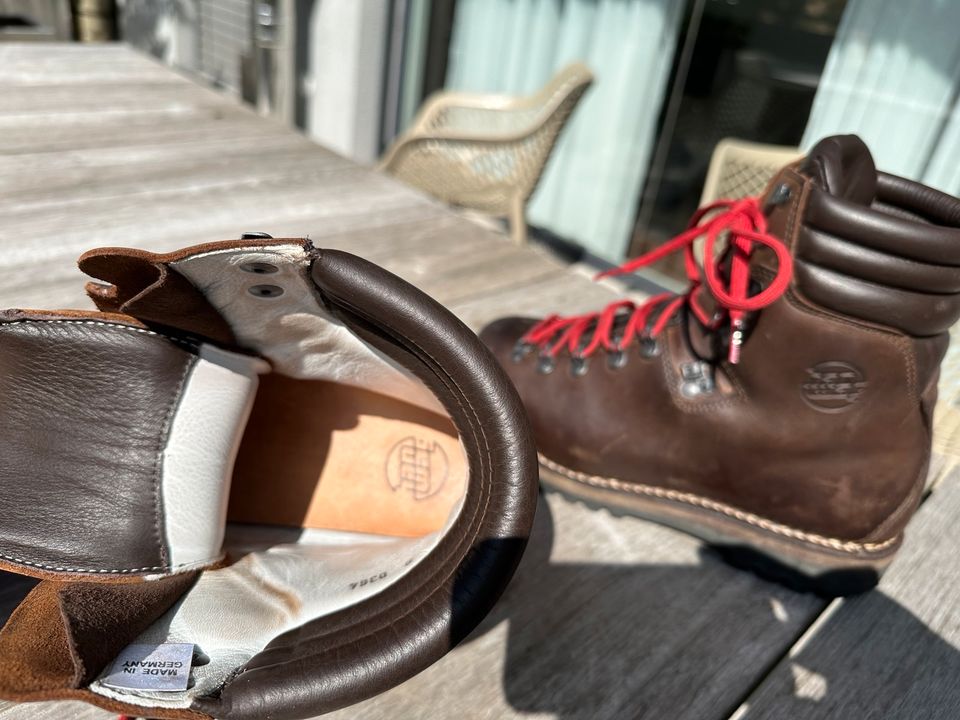 Hanwag Bergell Top Größe 42   Bergschuhe Wanderschuhe in Augsburg