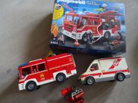 Playmobil 9464 Feuerwehr+ 9467 Löschroboter + Krankenwagen Mecklenburg-Vorpommern - Züssow Vorschau