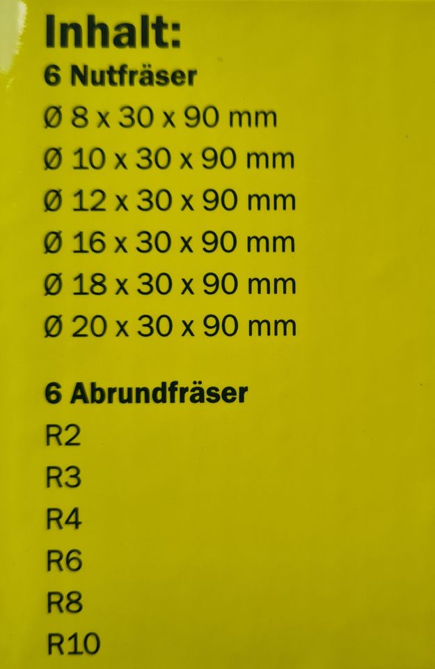 FAMAG HM-Fräser-Satz "Classic-line" 6+6 tlg. - NEU in Leipzig