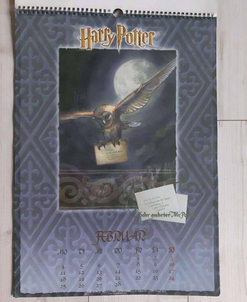 Harry Potter Kalender 2002 Calender Retro in Braunschweig