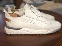 Santoni Sneaker Weiß 45 Leder NP 695€ München - Moosach Vorschau