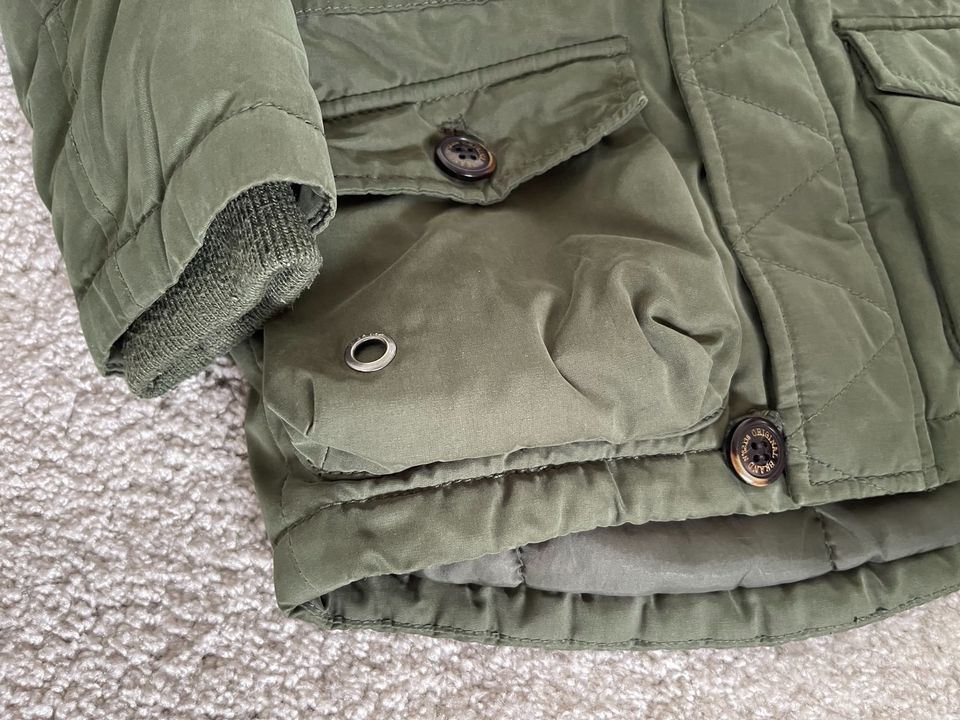 98 ⭐️ Jungen Parka ⭐️ Winterjacke Jacke ⭐️ oliv grün Khaki in Heiligenhafen 