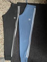 Adidas Pant Jogginghose Sweathose blau schwarz Hellblau XS S 36 Schleswig-Holstein - Poyenberg Vorschau