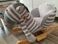 Schaukelpferd Zebra grau weiß Kinderzimmer Sachsen-Anhalt - Eisleben Vorschau