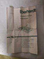 Eberhardt TEGB 620/610 Ersatzteilliste Nordrhein-Westfalen - Wadersloh Vorschau