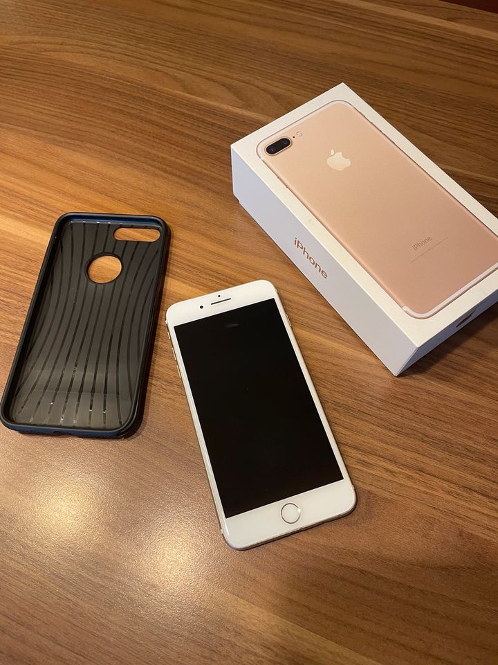 iPhone 7 Plus 128GB weiß/gold, Homebutton defekt in Augsburg