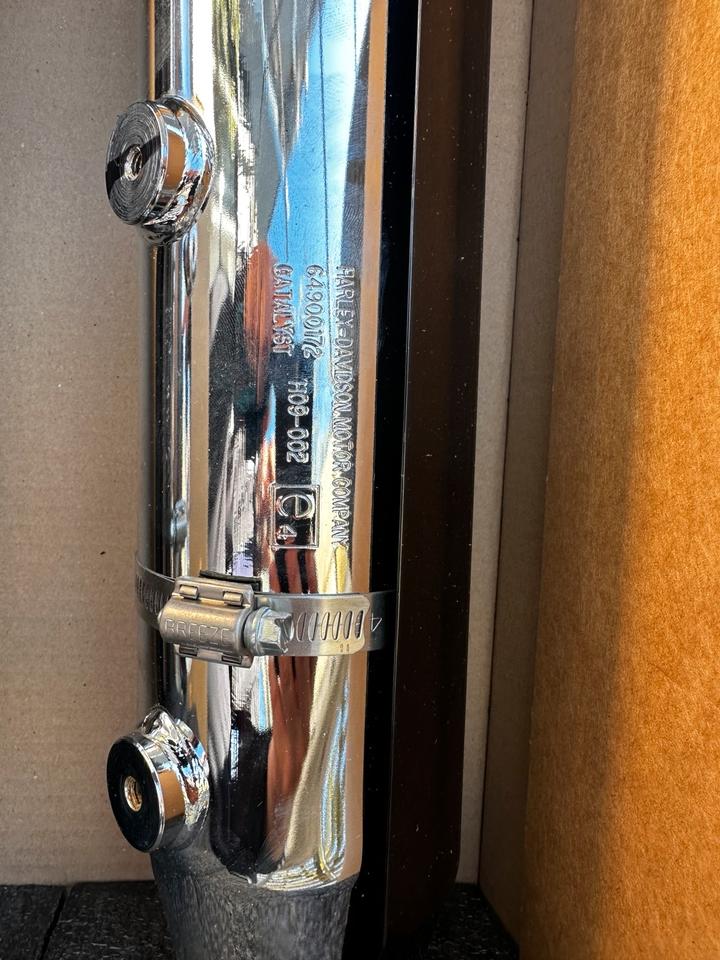 Harley Davidson breakout original Endrohre *neu* in Mannheim