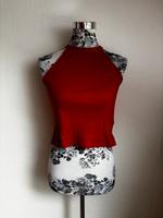 Even&Odd Top Croptop cropped bauchfrei rot Feinripp S Bayern - Würzburg Vorschau