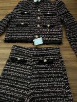 Zara Tweed Set Tweed-Jacke und Tweed shorts Bouclé schwarz Pink Bayern - Baldham Vorschau