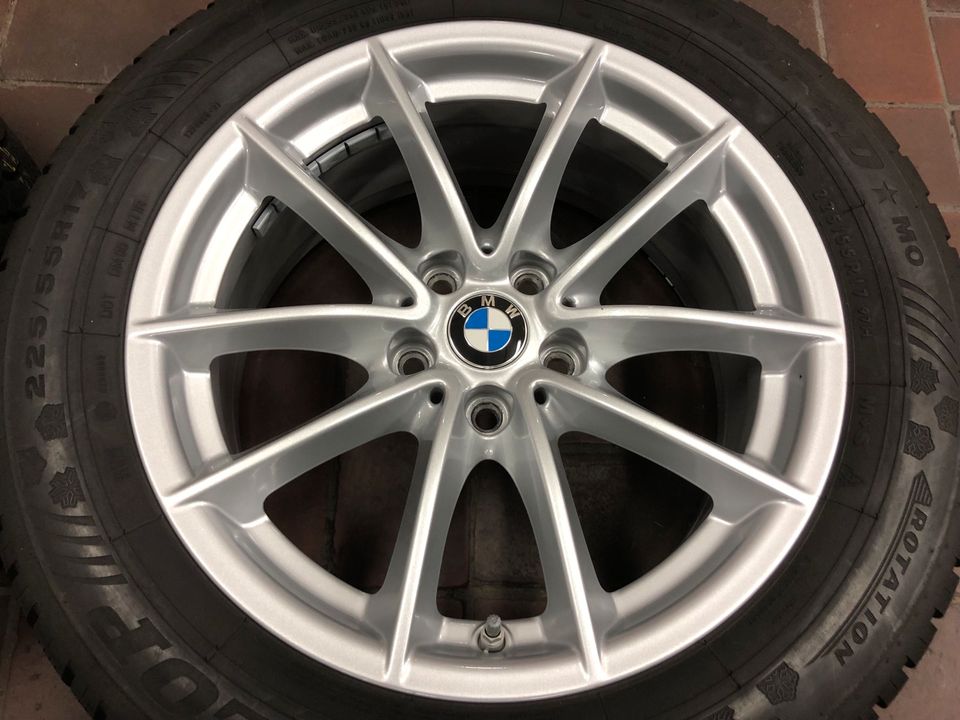 Bmw 5er G30 G31 Felgen 17 Zoll Winterreifen 225 55 17 Dunlop in Leimen