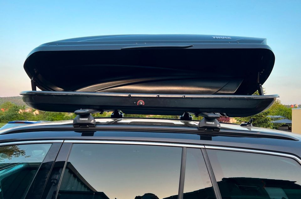 Thule Dachbox Vermietung - Trip XL 460l - Ski in Neundorf 