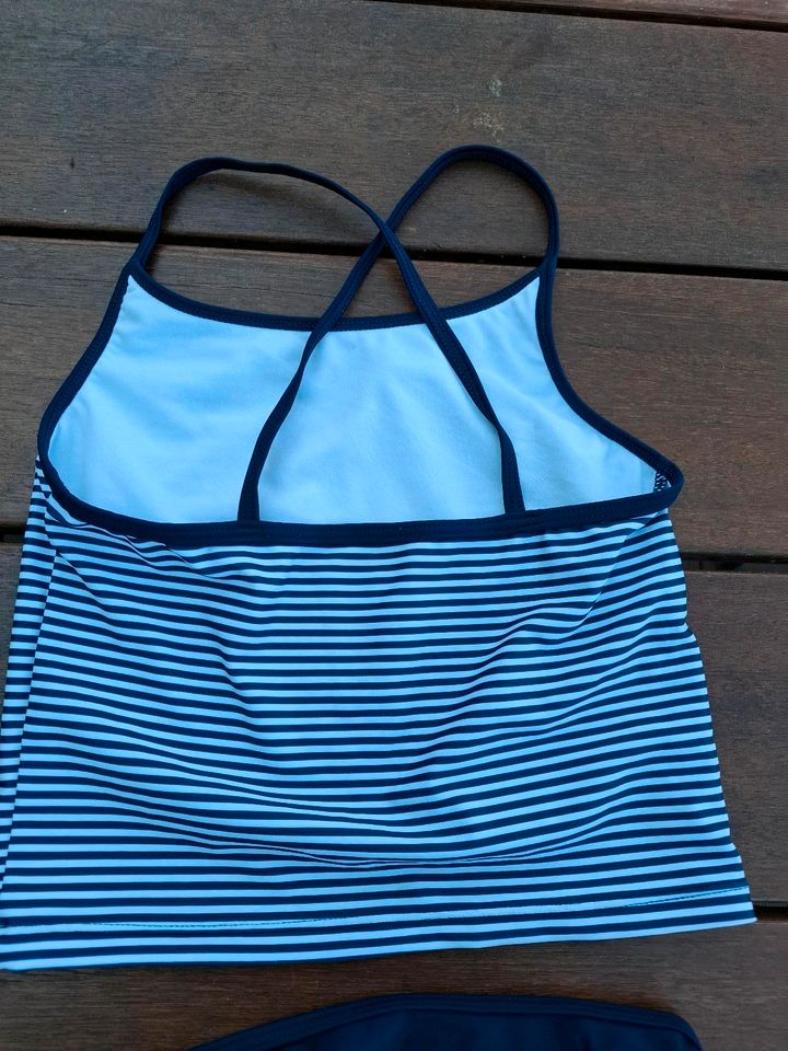 Bibi & Tina Bikini Tankini 146/152 neuwertig blau weiß in Weyhe