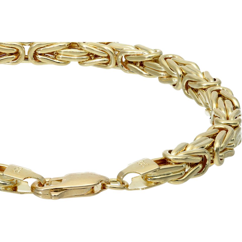 Königsarmband Armband 585 14K ECHT GOLD 23cm 5,5mm DICK Goldarmband NEU Massiv Goldschmuck Schmuck Viele Angebote im Shop sensburg-aurum in Berlin