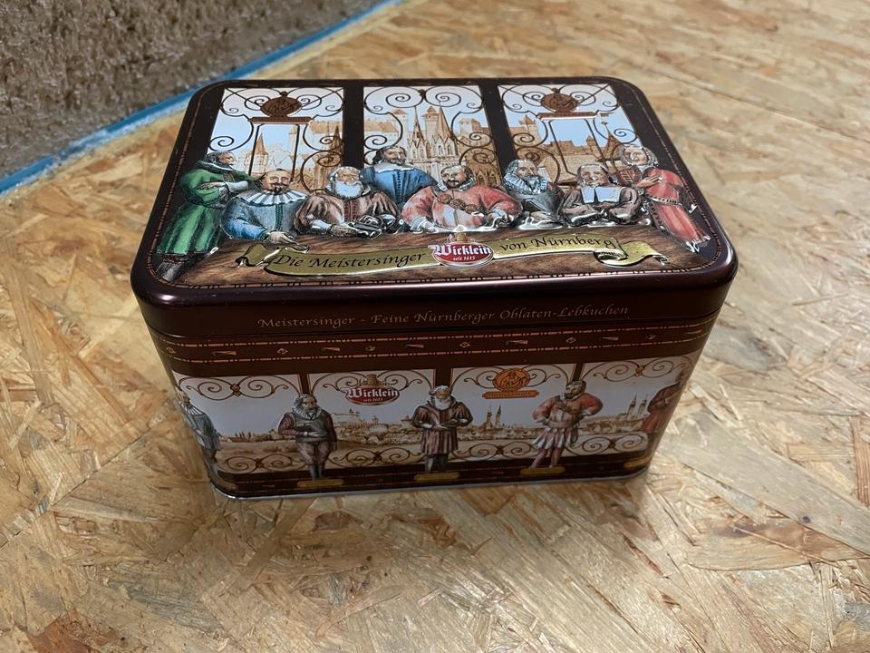 Lebkuchen Blechdose Dose Die Meistersinger von Nürnberg in München