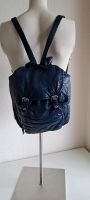 Damen Kunstleder Rucksack Blau kompakt klein pflegeleicht tasche Nordrhein-Westfalen - Hagen Vorschau