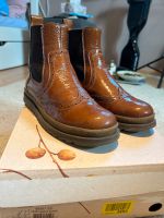 Bisgaard Doris 37 Cognac gefüttert Winterstiefel Tex Bayern - Neufahrn Vorschau