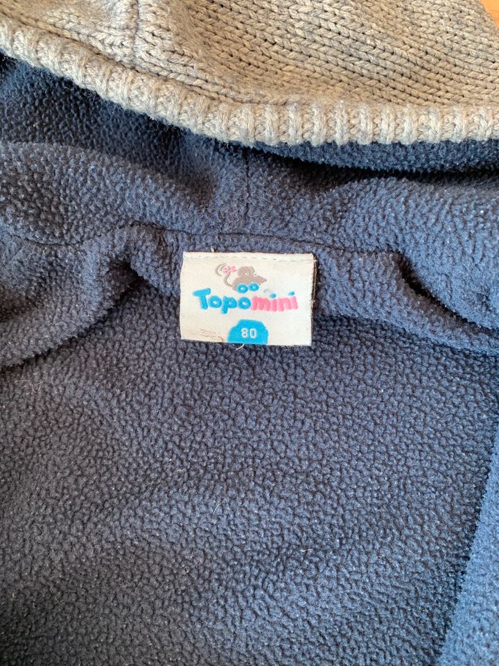 Strickfleecejacke Fleece Strick von Topomini für 2,50€ in Kürten