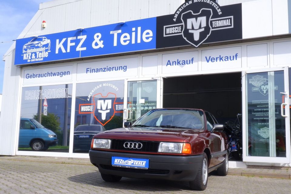 Audi 80 B3 Turbodiesel ROSTFREI H - Kennzeichen Klima in Erfurt