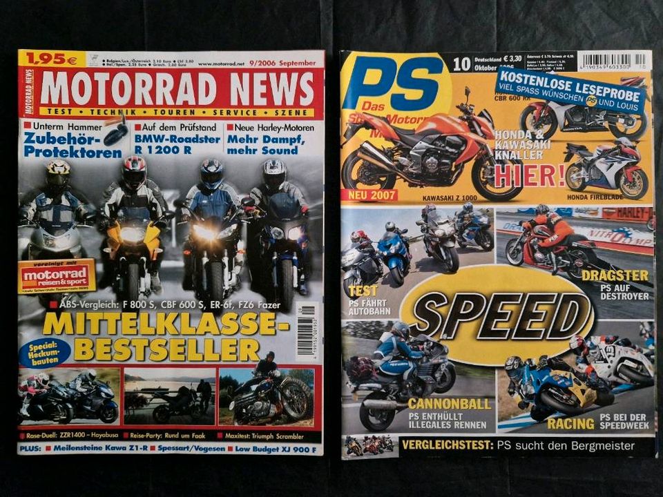 ⛔️ PS Sport Motorrad Magazin & Motorrad News 2006 ⬅️ Yamaha VMAX in Mainz