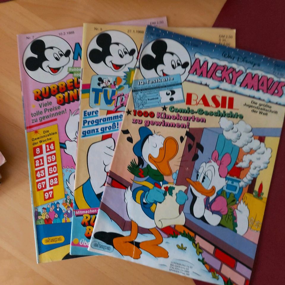 Micky Maus Hefte, Walt Disney, Comics in Osnabrück