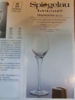 Gläser - Spiegelau - Impression weiß - Sekt - Rotwein - Weißwein Bayern - Höchberg Vorschau