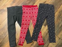 3 Leggings angeraut dick Gr.116 Sachsen-Anhalt - Edderitz Vorschau