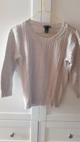 *Zopfpullover *Strickpullover *H&M *beige - offwhite *Gr. XS Rheinland-Pfalz - Briedel Vorschau