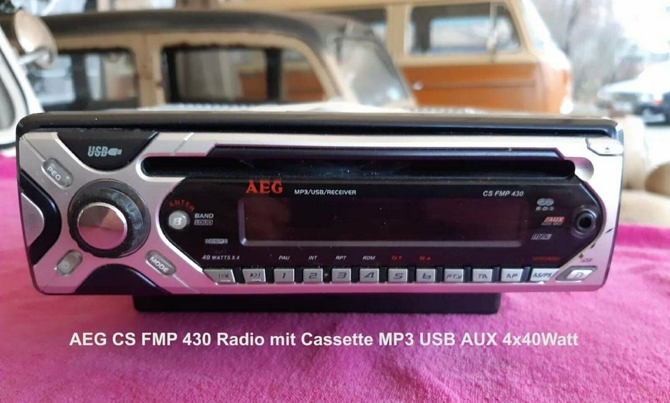 AEG CS FMP 430 Radio mit CD MP3 USB AUX 4x40Watt in Köln